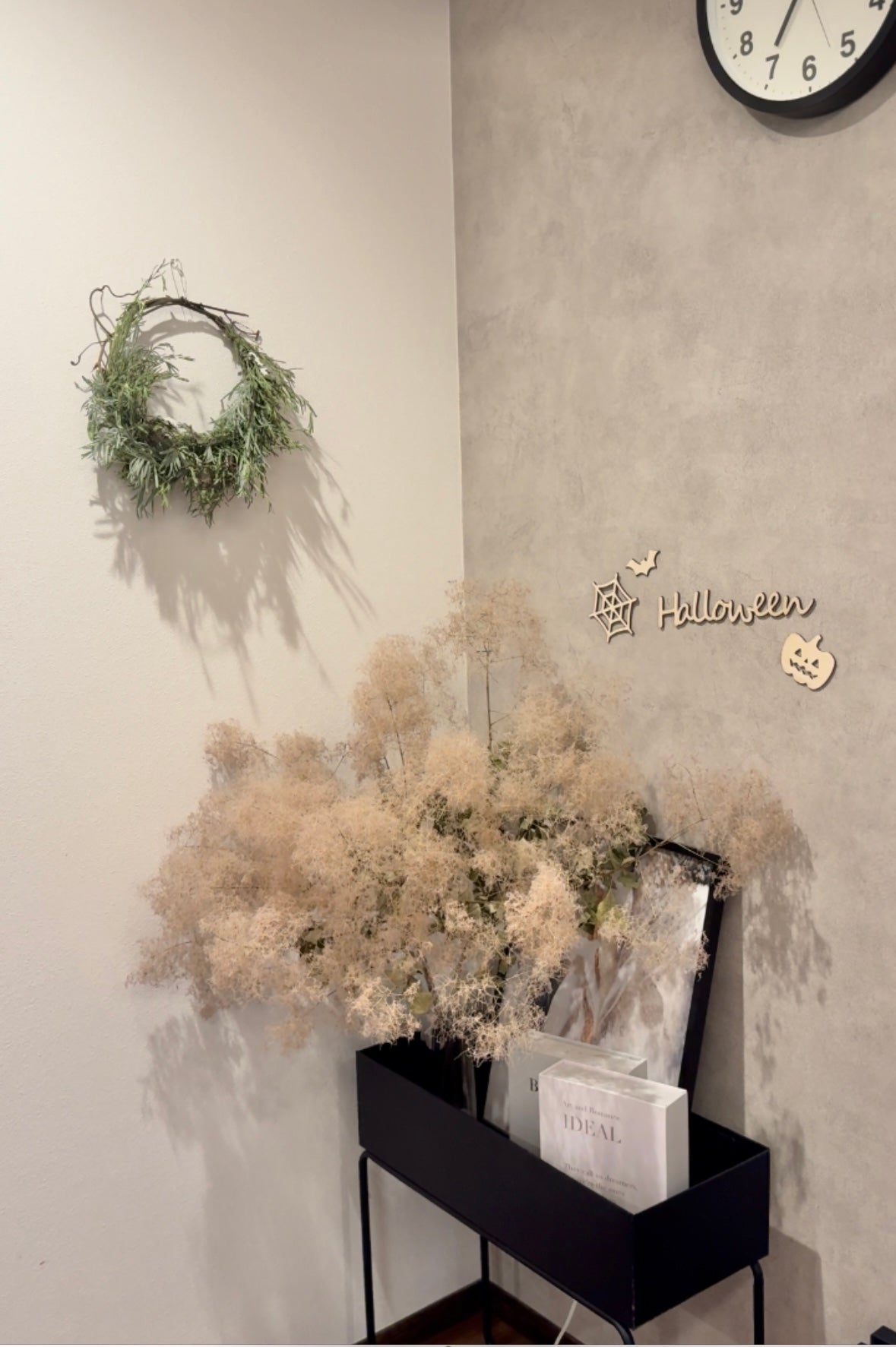 Halloween木製プレート ハロウィンアイテム