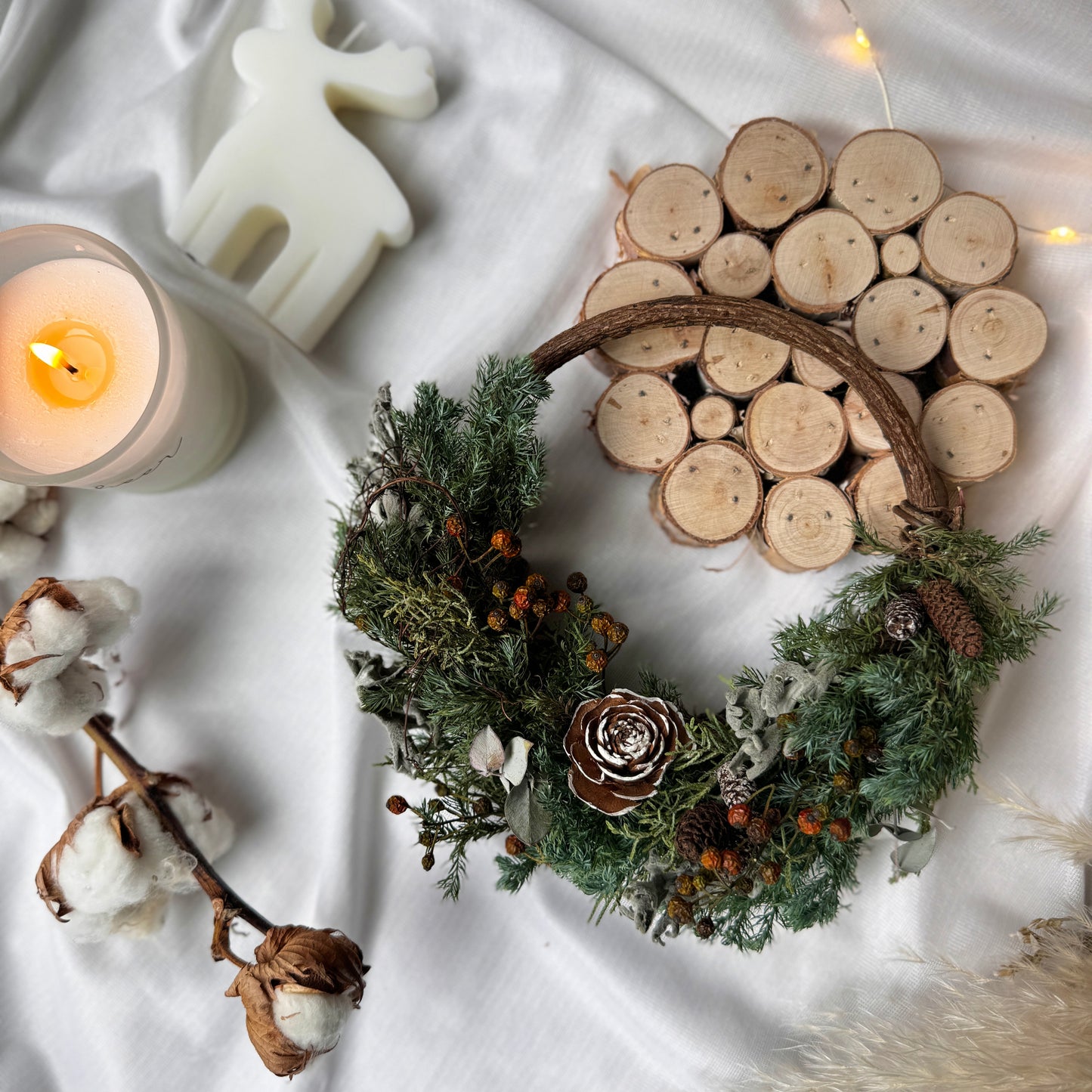 クリスマストナカイ型キャンドル