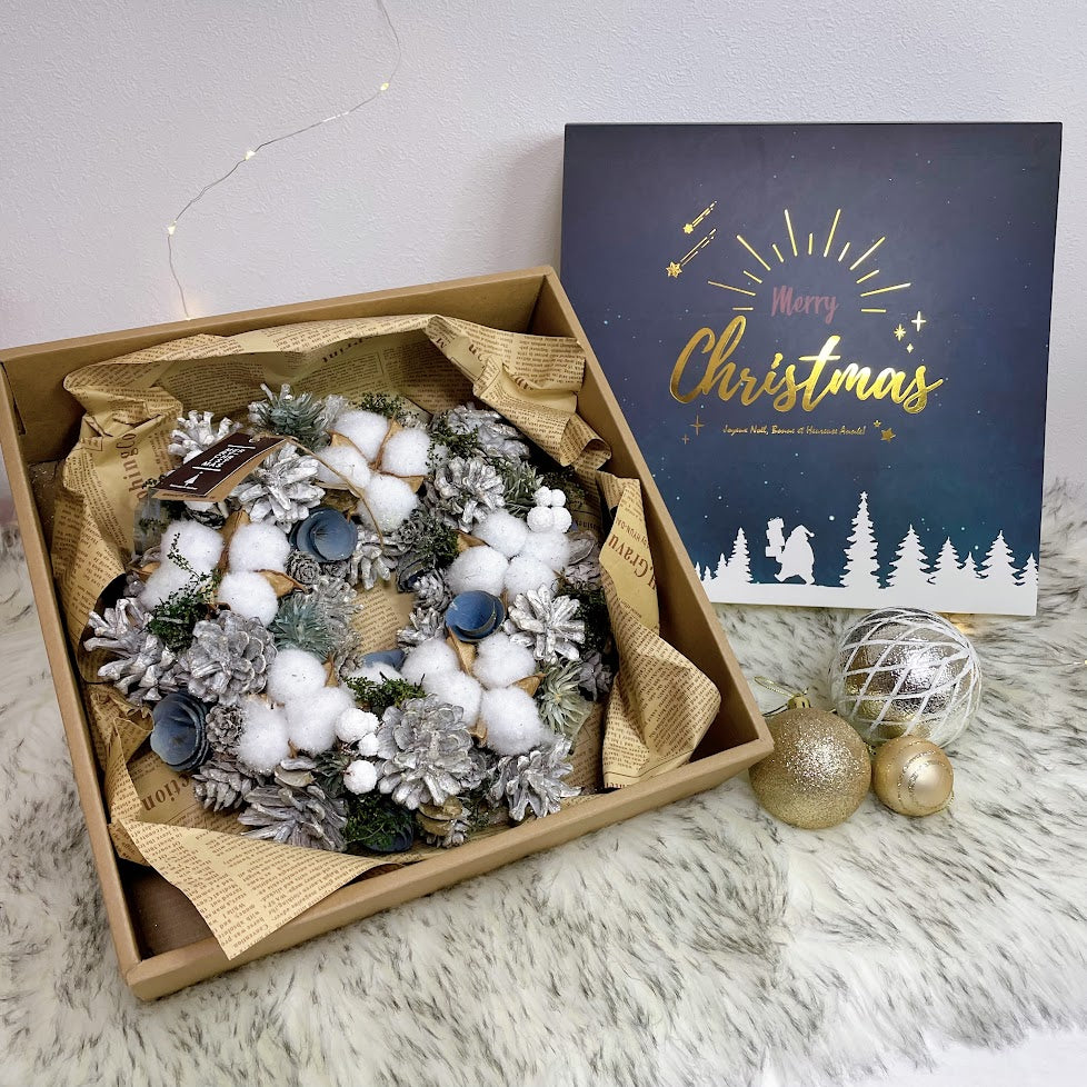 パセオクリスマスリース ゴールド Sサイズ PA-XSC-04S【ギフト可】