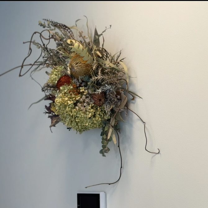 壁掛けオブジェ