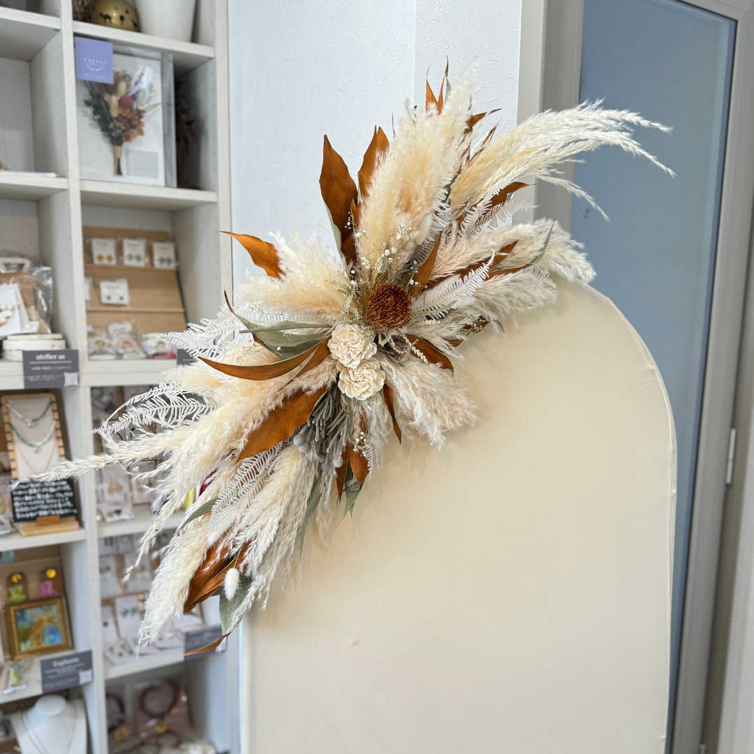 【オーダー】横長スワッグオブジェ